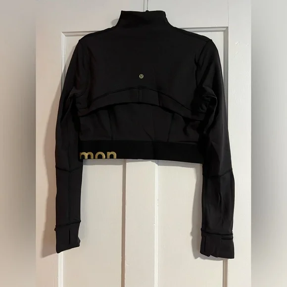 Lululemon Define Jacket Cropped *Gold Size 8 - Picture 9 of 11